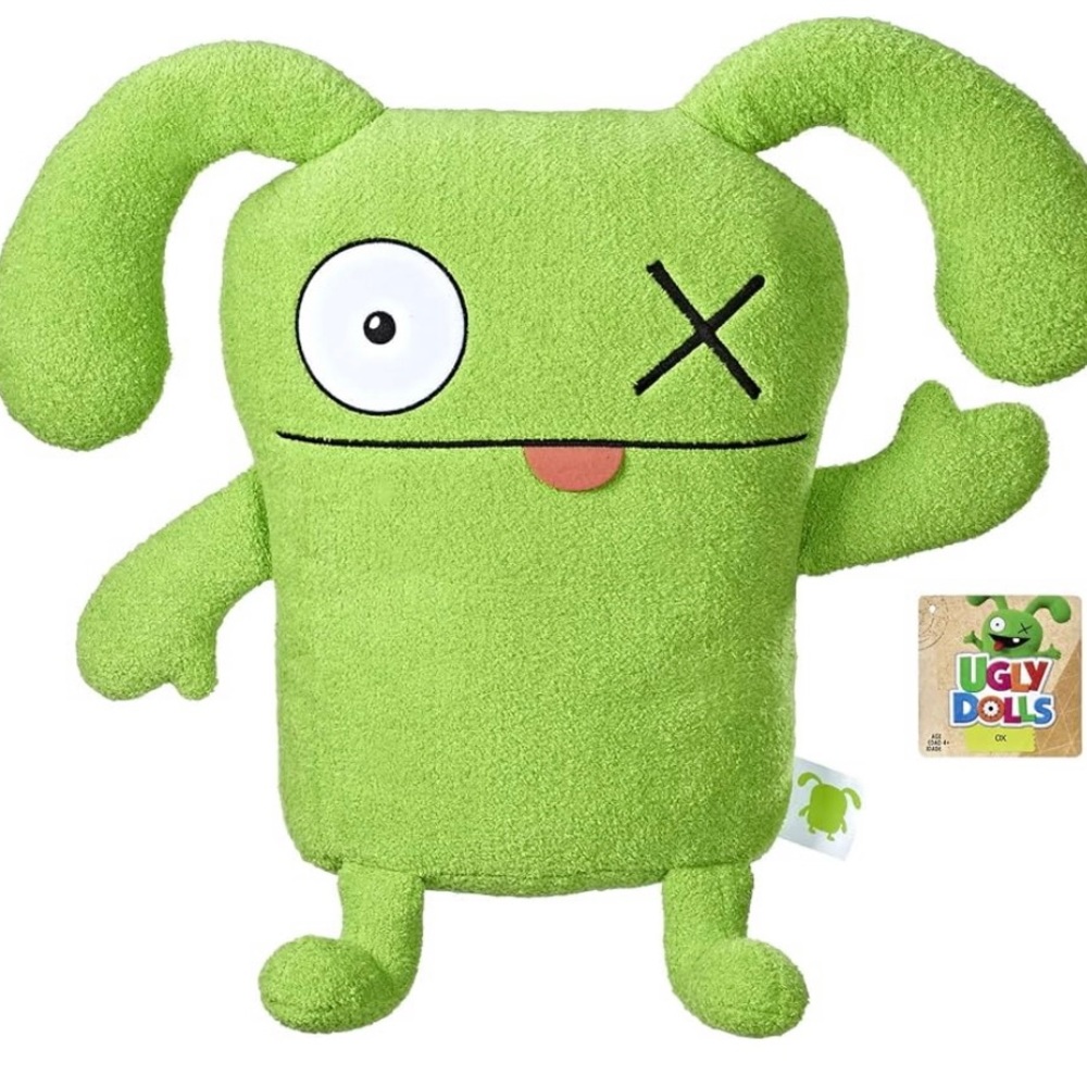 Ugly dolls green stuffed doll.